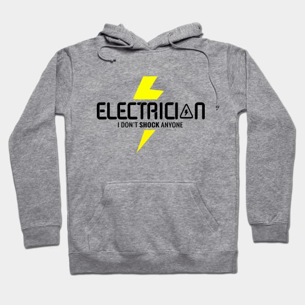 Electrician Shock Hoodie by Magniftee